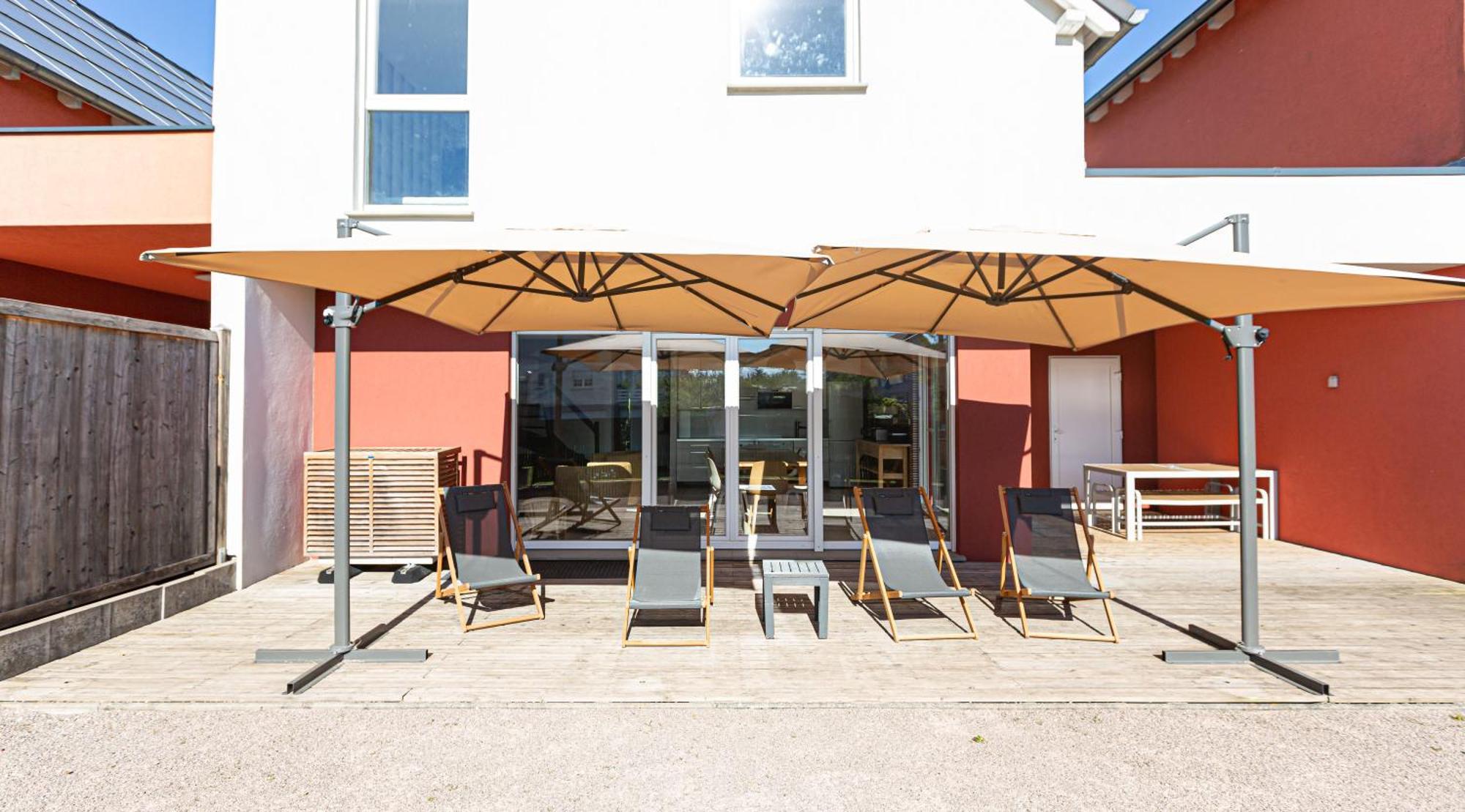 Les Maisons Solaires Villa Pour 15 Pers Maxi Griesheim-près-Molsheim الغرفة الصورة